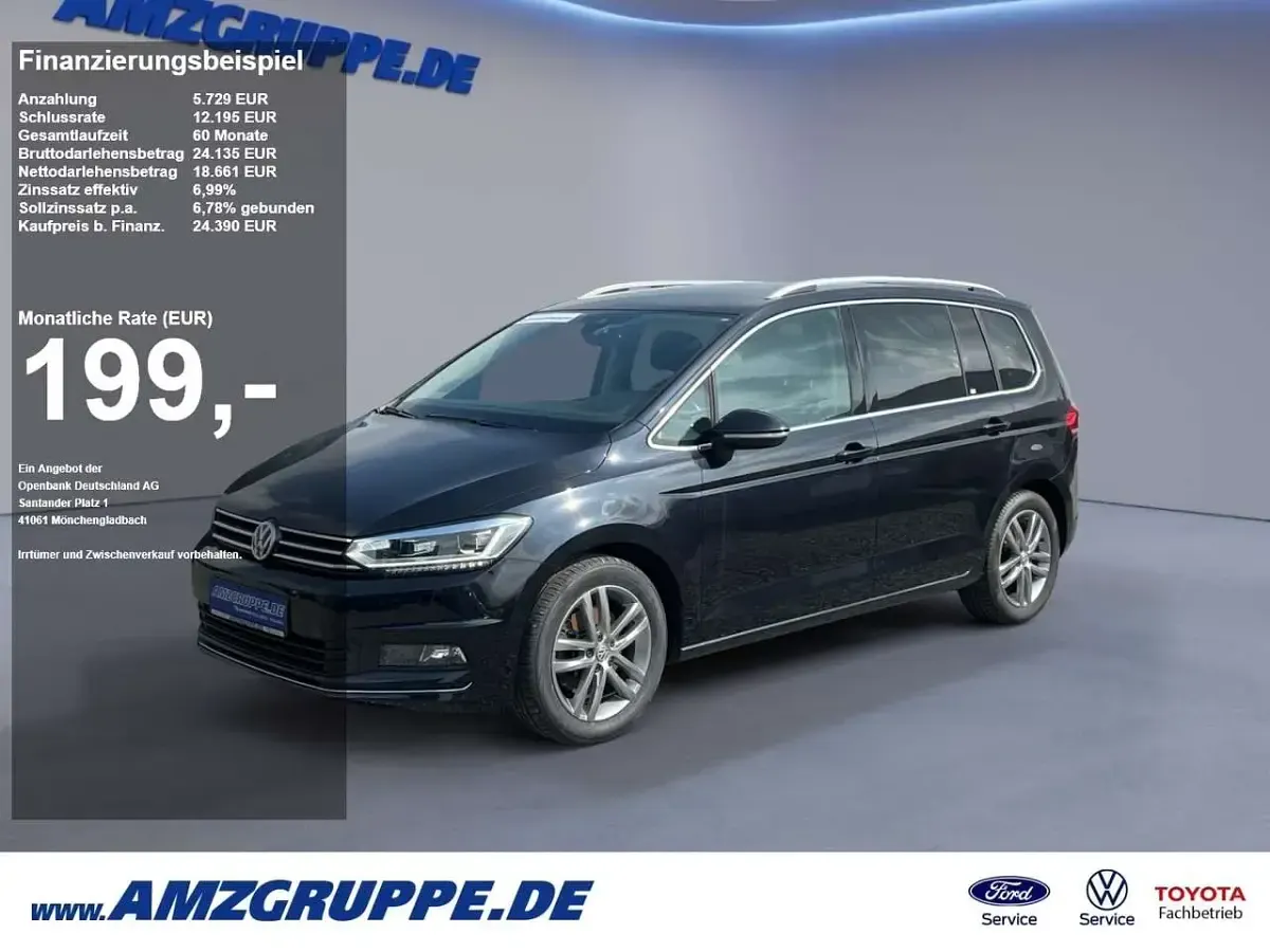 Gebraucht VW Touran Highline 150 PS (110 kW) 2020 Van / Kleinbus