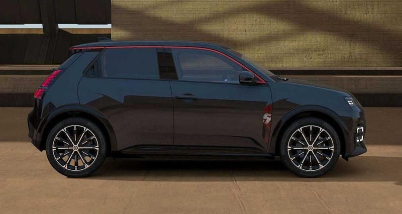 Neu Renault 5 E-Tech Iconic 110 kW (150 PS) 2026 Schwarz Limousine