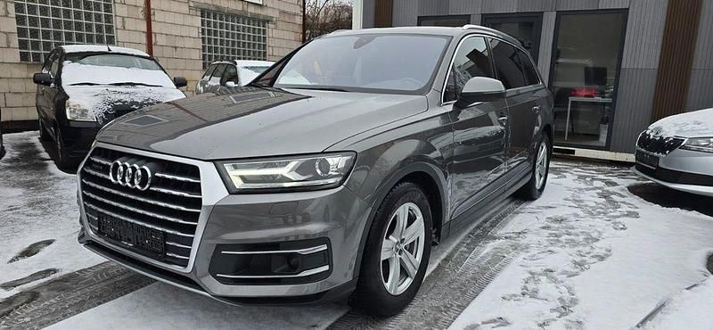 Graphitgrau metallic Gebraucht 2017 Audi Q7 Sport SUV | 24.800 € (Superpreis) - Bild 1/4