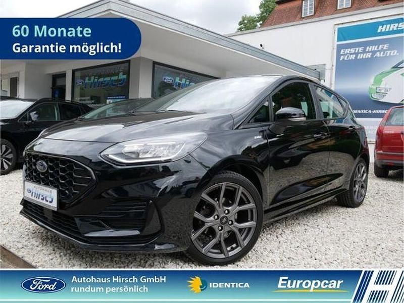 Schwarz Gebraucht 2022 Ford Fiesta ST-Line Kleinwagen | 16.500 € (Fairer Preis) - Bild 1/4