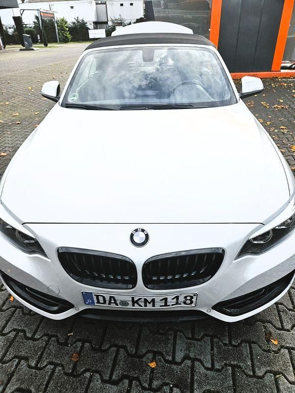 Weiß Gebraucht 2019 BMW 218 Sport Line Cabrio | 17.990 € (Guter Preis) - Bild 1/4