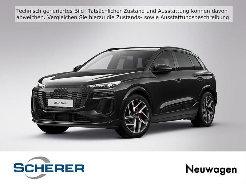 Schwarz Neu 2025 Audi Q6 e-tron Sport SUV | 86.900 € (Teuer) - Bild 1/4