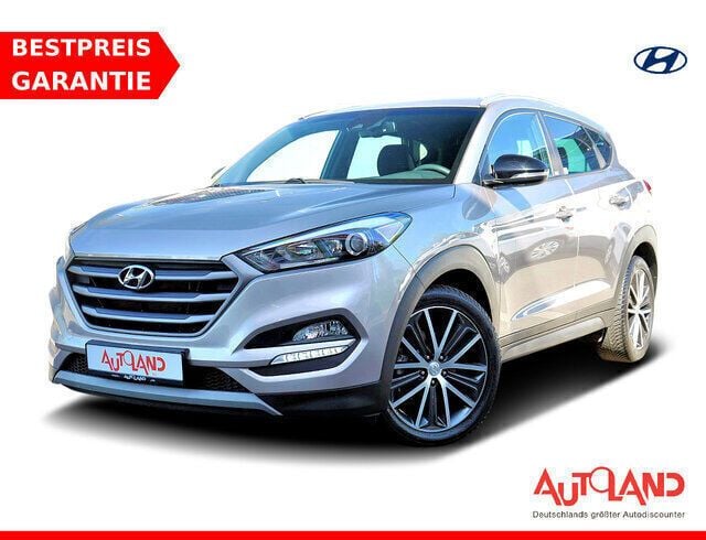 Silber Gebraucht 2018 Hyundai Tucson SUV | 20.990 € (Fairer Preis) - Bild 1/4