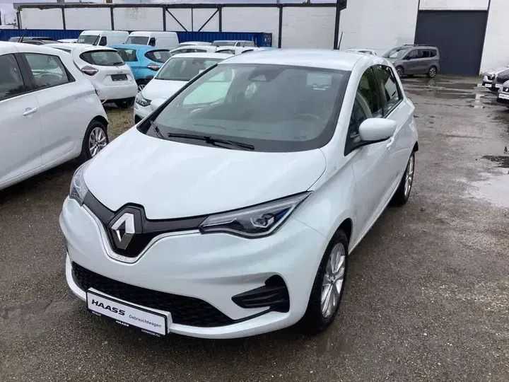 Blanc glacier Gebraucht 2021 Renault Zoe Experience Kleinwagen | 14.900 € (Fairer Preis) - Bild 1/4