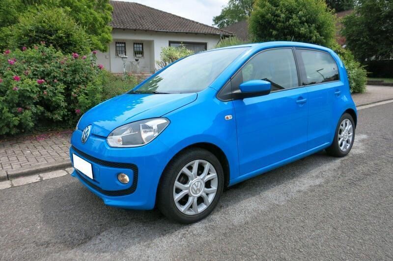 Blau Gebraucht 2014 VW up! Kleinwagen | 3.750 € (Superpreis) - Bild 1/4