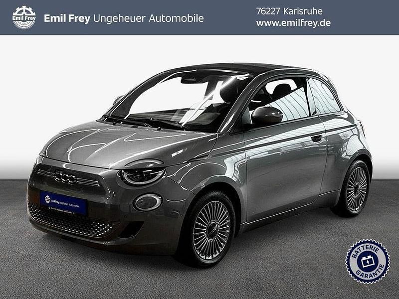Mineral grey Gebraucht 2021 Fiat 500e Icon Cabrio | 17.890 € (Superpreis) - Bild 1/3