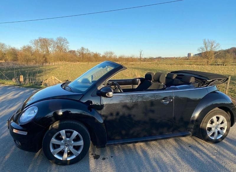 Schwarz Gebraucht 2008 VW Beetle Cabrio | 3.999 € (Fairer Preis) - Bild 1/4