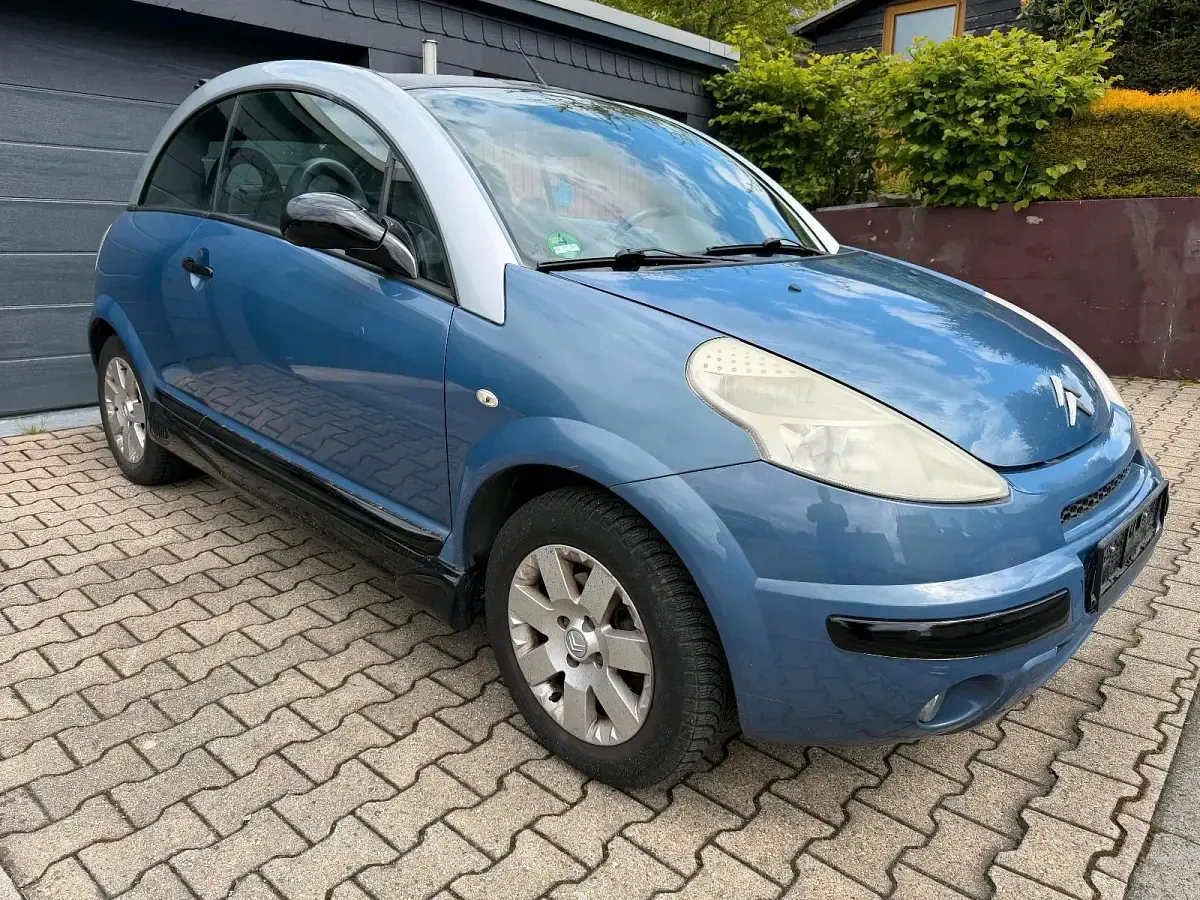 Used Citroën C3 108 HP (79 kW) 2006 Blue Cabriolet