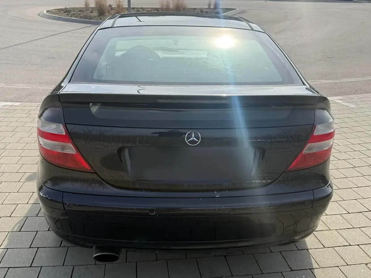 Gebraucht Mercedes C200 Sport Edition 163 PS (119 kW) 2005 Schwarz Coupé
