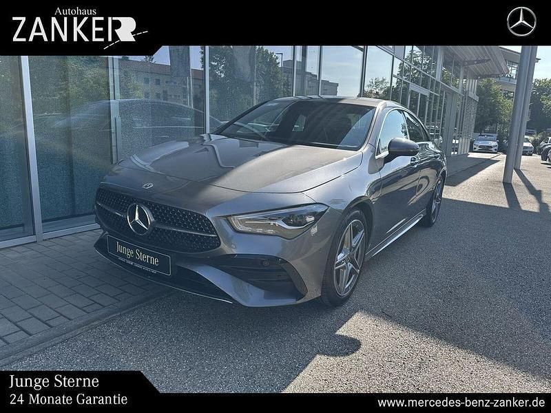 Lack mountaingrau Gebraucht 2024 Mercedes CLA200 AMG Coupé | 34.800 € (Guter Preis) - Bild 1/2