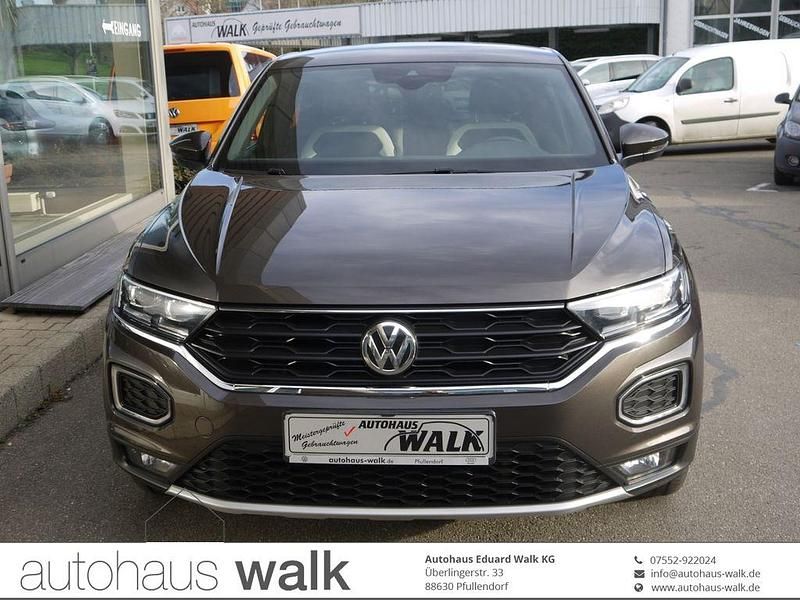 Black oak brown metallic Gebraucht 2019 VW T-Roc Sport SUV | 20.980 € (Guter Preis) - Bild 1/4