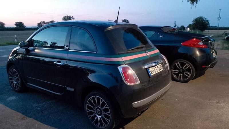 Gebraucht Fiat 500 69 PS (50 kW) 2012 Schwarz Kleinwagen
