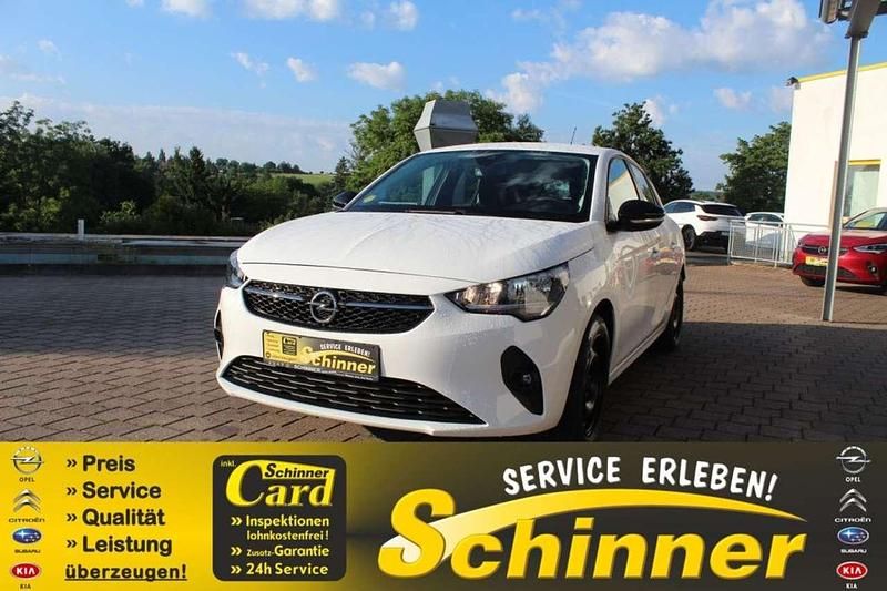 Gebraucht Opel Corsa-e Edition 100 kW (136 PS) 2022 Lack weiss banquise Kleinwagen