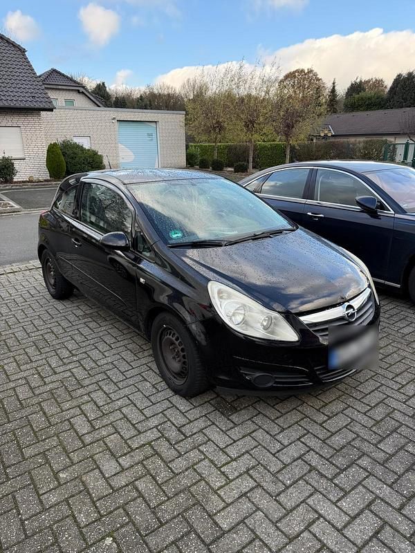 Schwarz Gebraucht 2007 Opel Corsa Kleinwagen | 500 € (Superpreis) - Bild 1/4