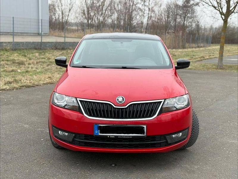 Gebraucht Skoda Rapid 90 PS (66 kW) 2014 Rot Limousine