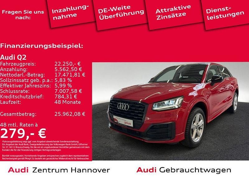 Tangorot metallic Gebraucht 2020 Audi Q2 Sport SUV | 22.250 € (Guter Preis) - Bild 1/4