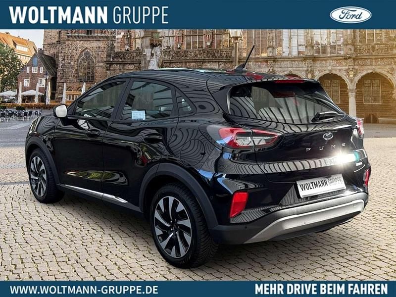 Gebraucht Ford Puma Titanium 125 PS (91 kW) 2023 Obsidianschwarz metallic Limousine