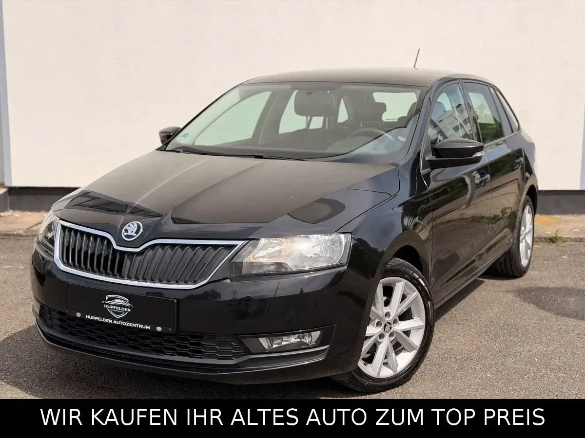 Gebraucht Skoda Rapid 95 PS (69 kW) 2017 Schwarz Kleinwagen