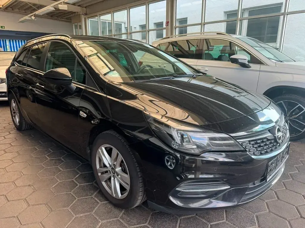 Gebraucht Opel Astra Business 105 PS (77 kW) 2020 Schwarz Kombi