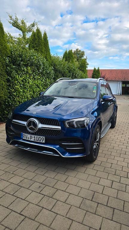 Blau Gebraucht 2020 Mercedes GLE450 AMG AMG line SUV | 58.700 € (Guter Preis) - Bild 1/4