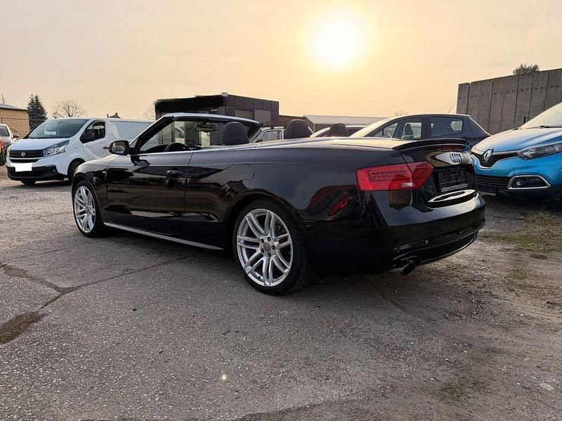 Gebraucht Audi A5 Cabriolet S-Line 170 PS (125 kW) 2015 Schwarz Cabrio