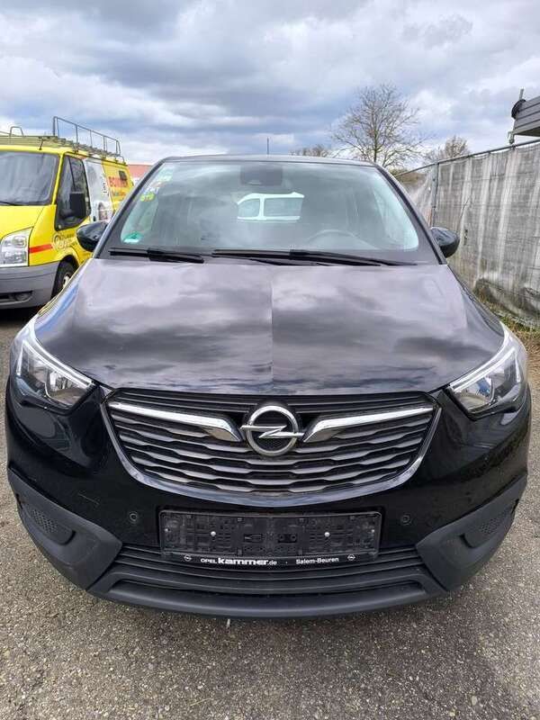 Onyx schwarz Gebraucht 2017 Opel Crossland X Edition SUV | 6.900 € (Guter Preis) - Bild 1/4