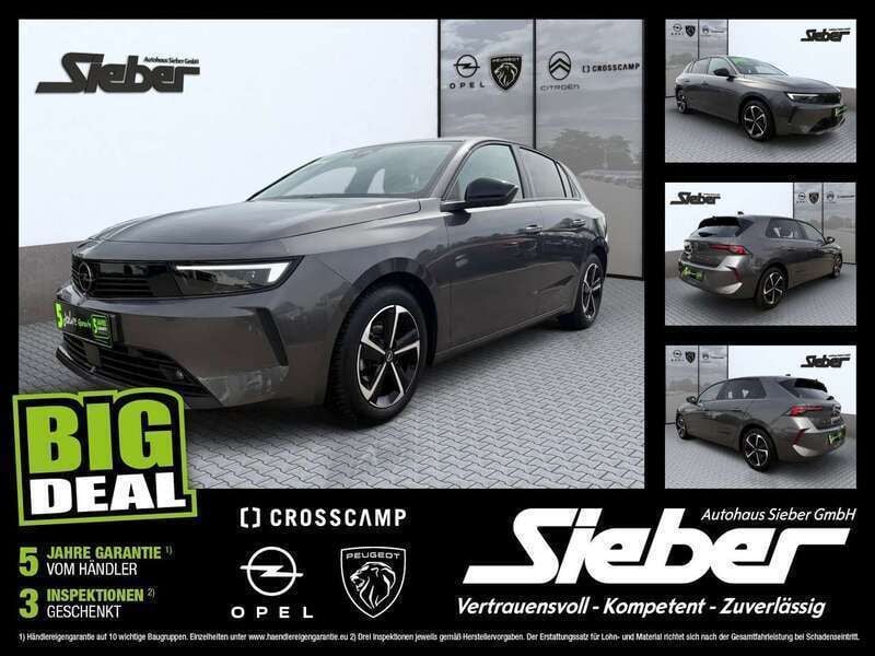 Vulkan grau Gebraucht 2024 Opel Astra Edition Limousine | 17.990 € (Superpreis) - Bild 1/4