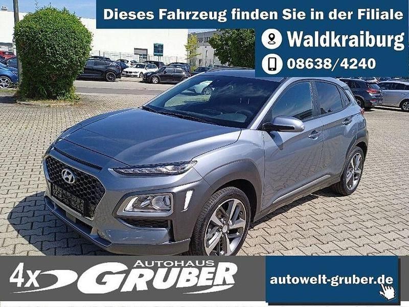 Silber (metallic) Gebraucht 2019 Hyundai Kona Style SUV | 15.990 € (Fairer Preis) - Bild 1/4
