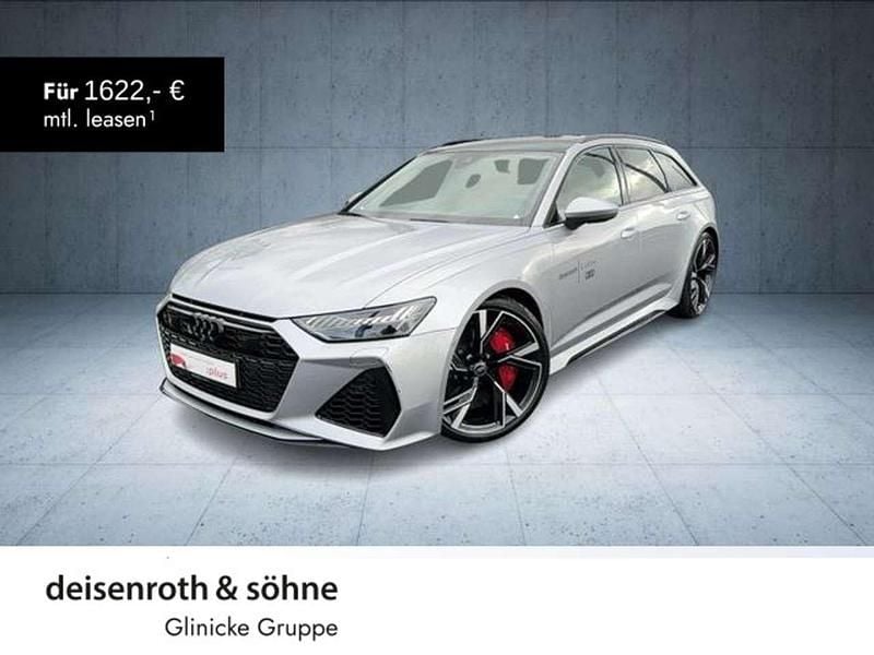 Florettsilber metallic Gebraucht 2023 Audi RS6 Performance Kombi | 109.740 € (Guter Preis) - Bild 1/3