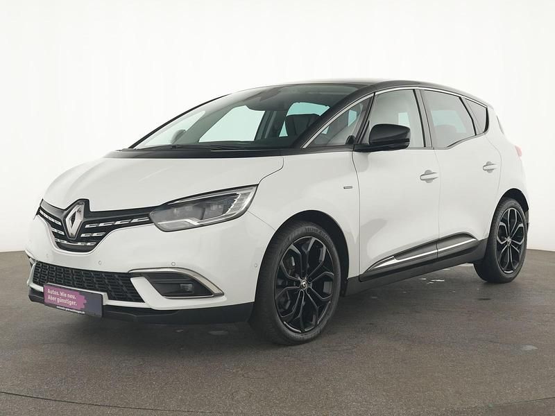 Weiss qnc+schwarz Gebraucht 2022 Renault Scénic IV Black Edition Van / Kleinbus | 22.499 € (Fairer Preis) - Bild 1/4