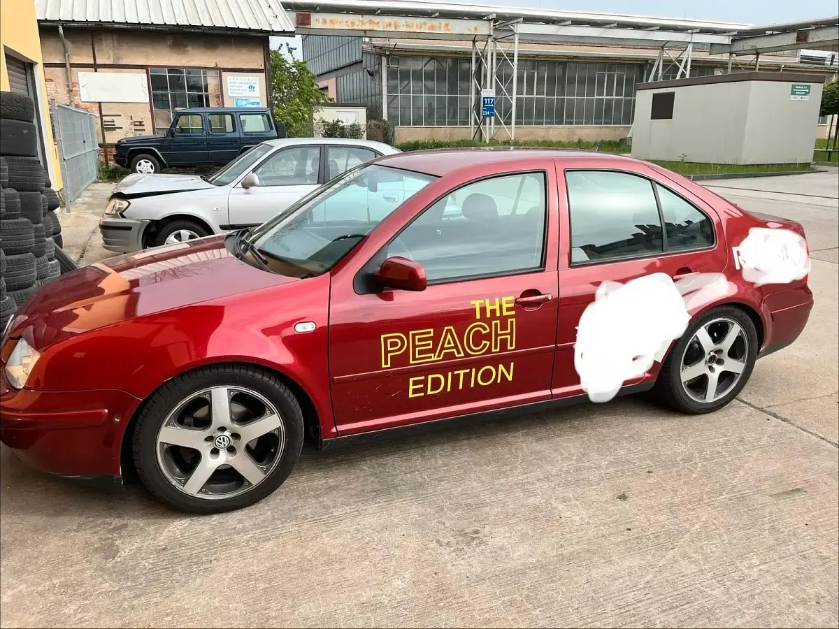 Brugt VW Bora 150 HK (110 kW) 1998 Rød Sedan