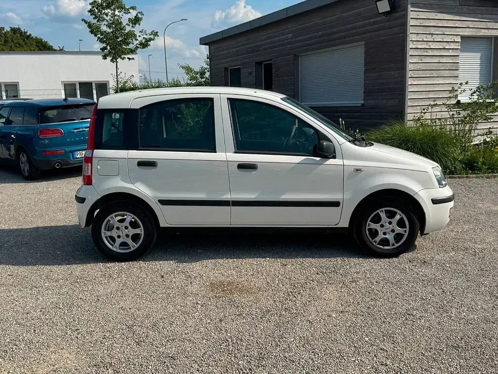 Gebraucht Fiat Panda Active 54 PS (39 kW) 2009 Weiß Kleinwagen