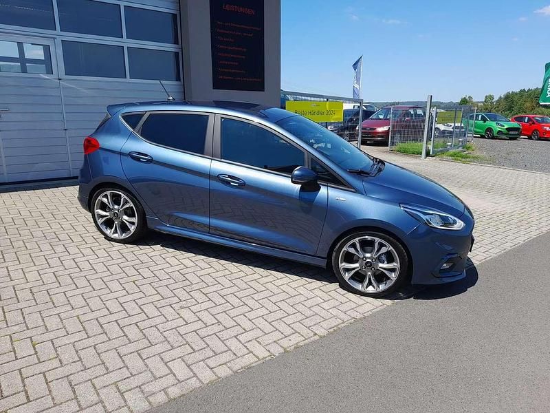 Gebraucht Ford Fiesta ST-Line 101 PS (74 kW) 2019 Chromablau Kleinwagen