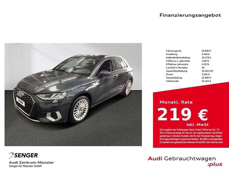 Gebraucht Audi A3 Advanced 204 PS (150 kW) 2022 Manhattangrau Limousine