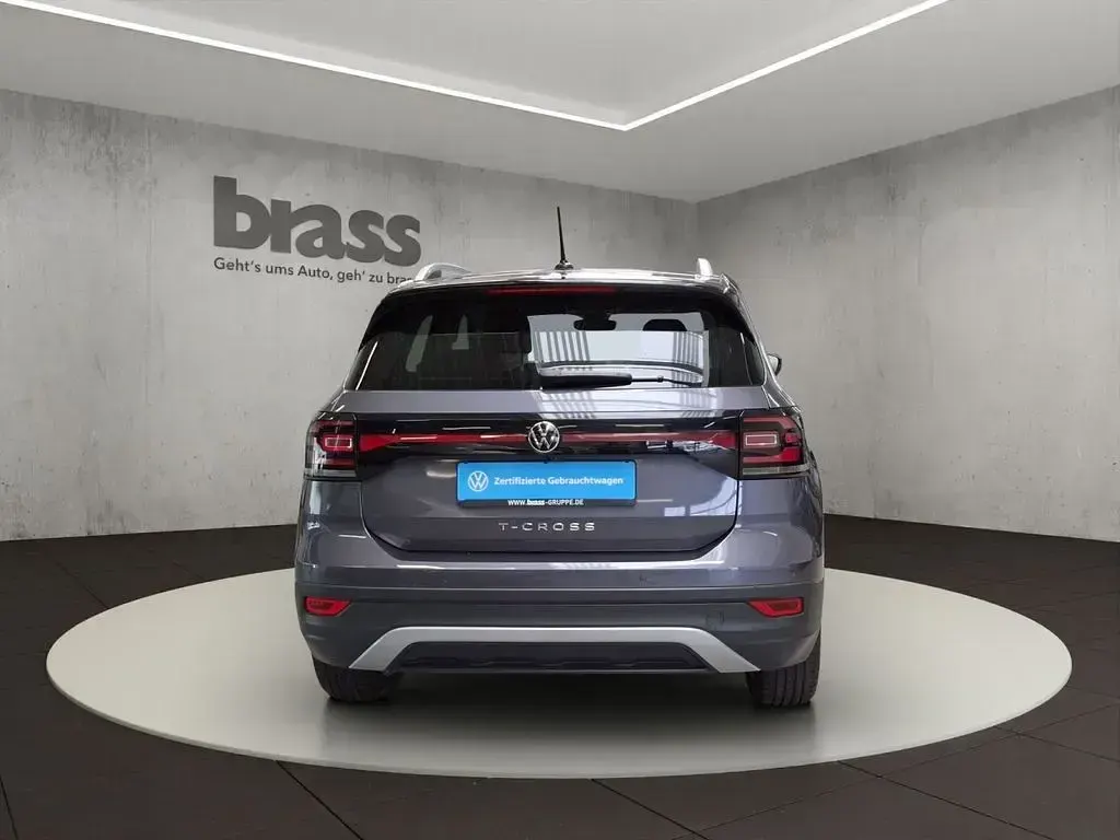 Gebraucht VW T-Cross Style 110 PS (80 kW) 2022 Rauchgrau metallic SUV