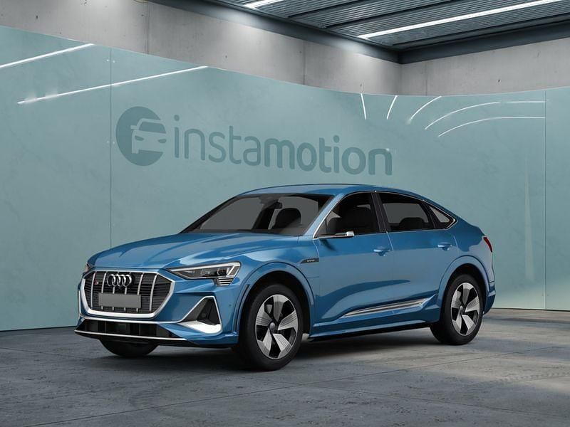 Blau Gebraucht 2020 Audi e-tron SUV | 46.799 € (Fairer Preis) - Bild 1/4