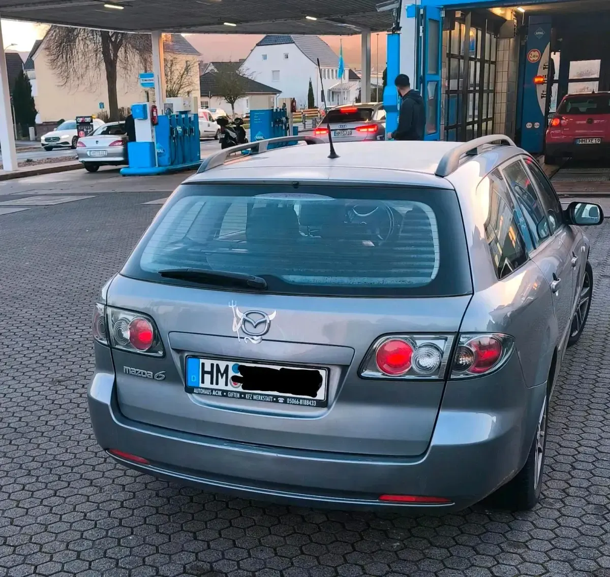 Używany Mazda 6 141 KM (103 kW) 2005 Srebrny Kombi