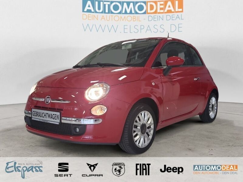 Passione rot) (rot Gebraucht 2015 Fiat 500 Lounge Kleinwagen | 7.599 € (Fairer Preis) - Bild 1/4