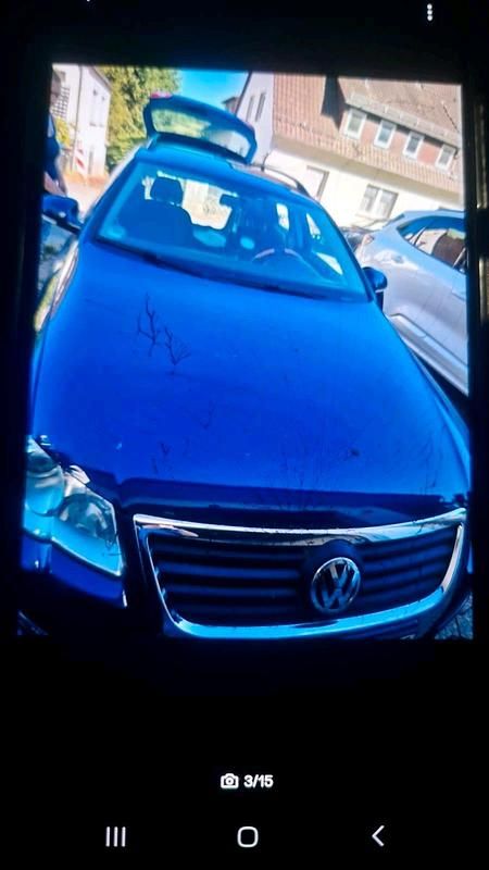 Blau Gebraucht 2008 VW Passat Kombi | 2.800 € (Fairer Preis) - Bild 1/4