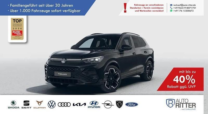 Neu VW Tiguan R-line 265 PS (194 kW) 2026 Schwarz SUV