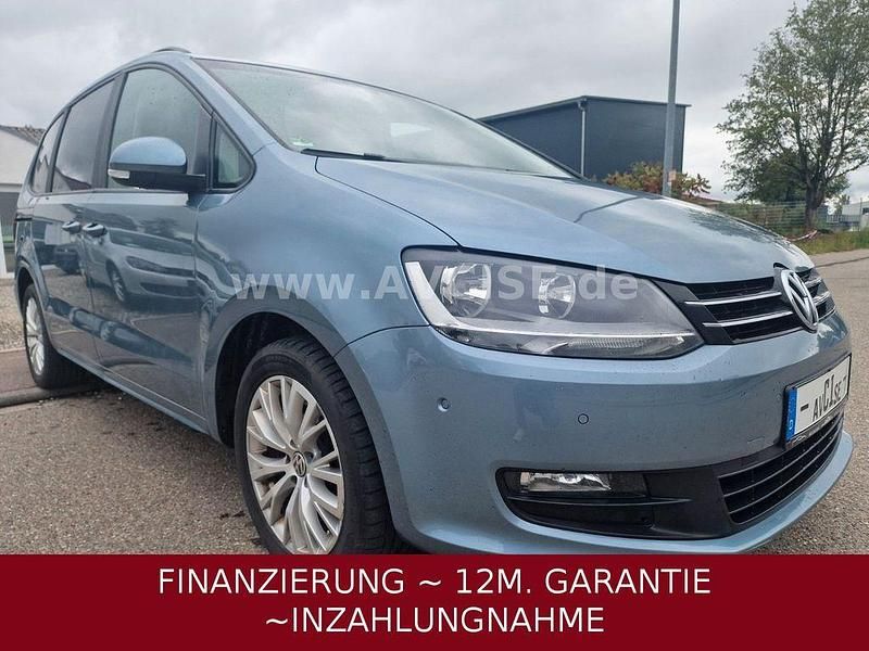 Blau Gebraucht 2015 VW Sharan Van / Kleinbus | 13.995 € (Fairer Preis) - Bild 1/4
