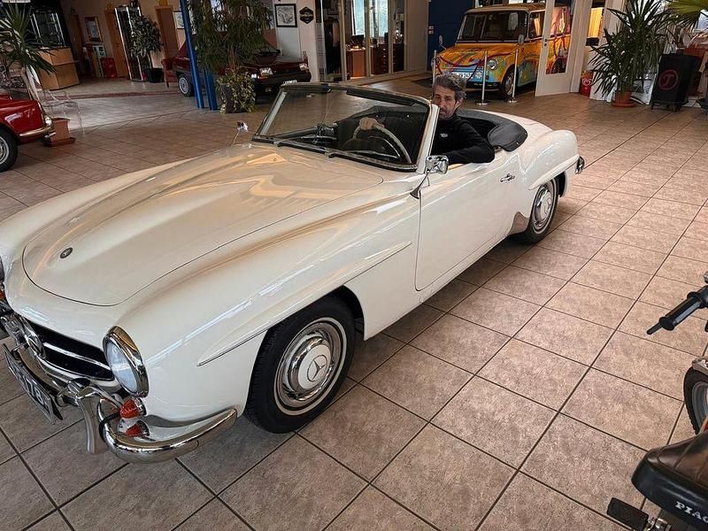 Weiß Gebraucht 1958 Mercedes 190 Cabrio | 63.500 € - Bild 1/4