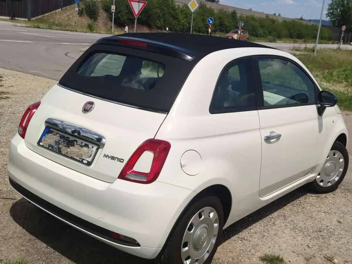 Gebraucht Fiat 500C 69 PS (50 kW) 2024 Weiß Cabrio