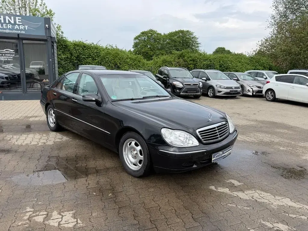 Gebraucht Mercedes S320 224 PS (164 kW) 2001 Schwarz Limousine