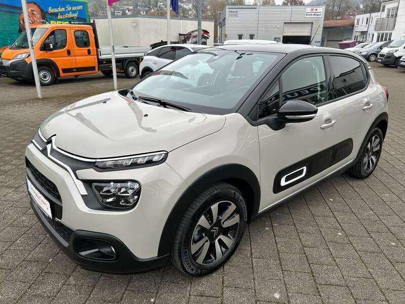 Sand beige Gebraucht 2023 Citroën C3 PureTech Kleinwagen | 14.500 € (Fairer Preis) - Bild 1/4