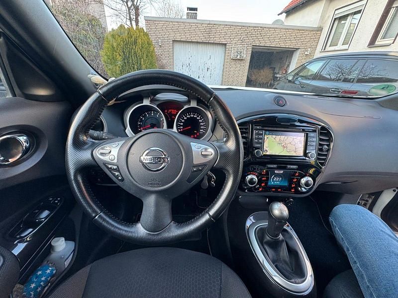 Gebraucht Nissan Juke Acenta 117 PS (86 kW) 2014 Weiß SUV