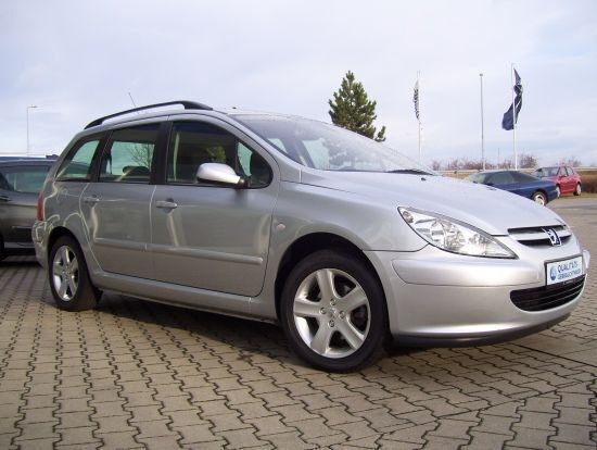 Gebraucht Peugeot 307 109 PS (80 kW) 2004 Silber metallic Kombi