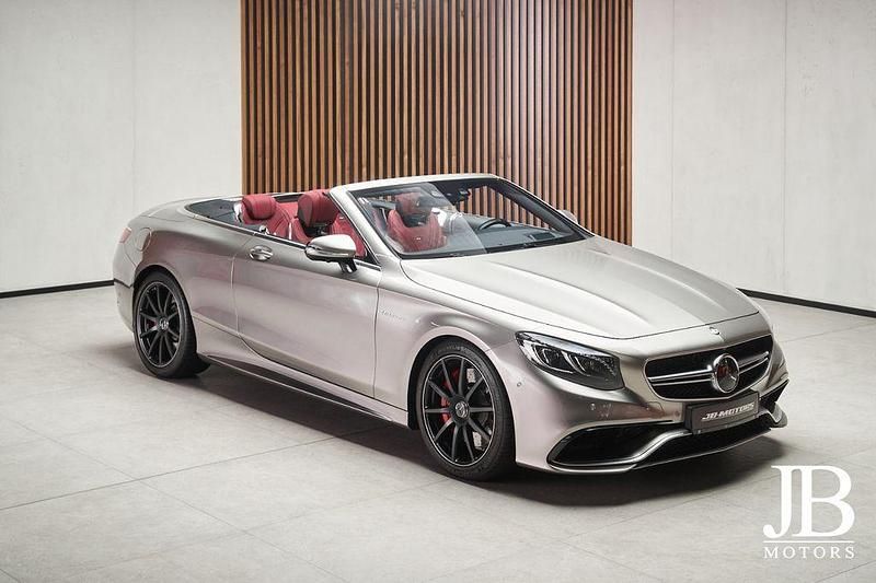 Grau Gebraucht 2016 Mercedes S63 AMG AMG Cabrio | 129.850 € - Bild 1/4