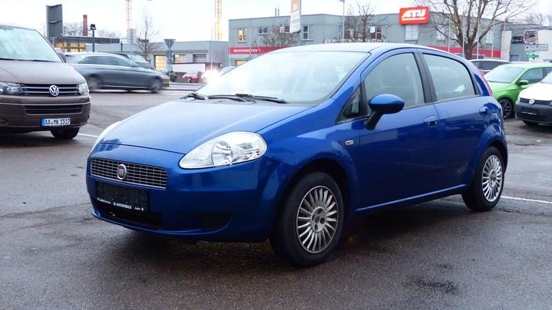 Blau Gebraucht 2008 Fiat Grande Punto Dynamic Kleinwagen | 1.500 € (Superpreis) - Bild 1/4