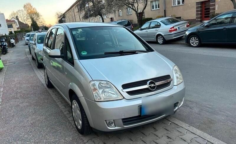 Silber Gebraucht 2003 Opel Meriva Van / Kleinbus | 700 € (Superpreis) - Bild 1/4